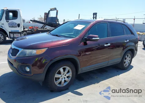 2013 Kia Sorento Lx V6 z USA, uszkodzony, nr VIN 5XYKT4A22DG370650